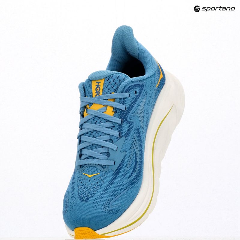 Férfi futócipő HOKA Clifton 10 Wide alpine blue/foggy night 17