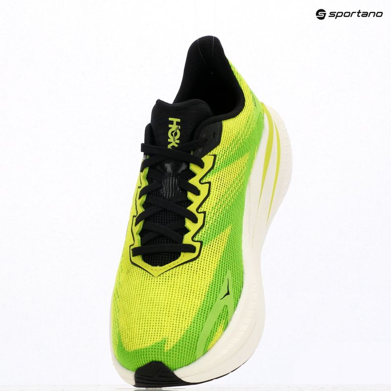 Férfi futócipő Hoka Mach X 3 neon hoka citrus/neon lime 17