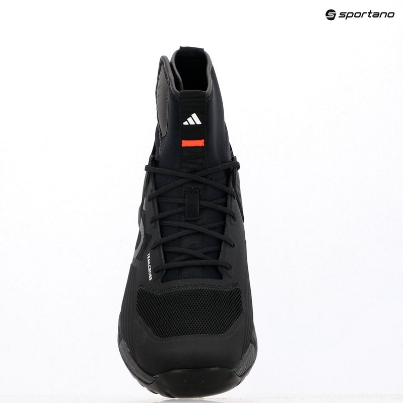 Férfi platform kerékpáros cipő adidas FIVE TEN Trailcross GTX core black/grey three/solar red 9