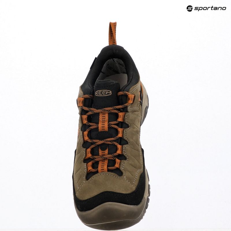 Férfi túracipők KEEN Targhee IV WP sea turtle/roasted pecan 16