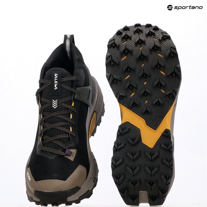 Férfi túrabakancs Salewa Pedroc 2 Mid PTX black out/bungee cord 9