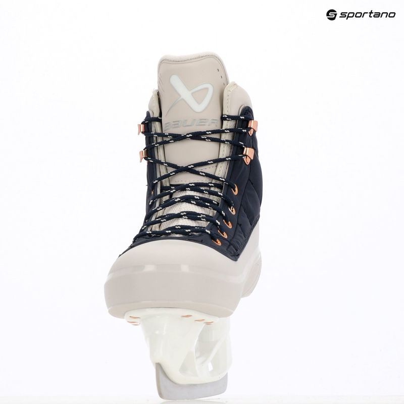 Jégkorcsolya Bauer Radiant Heated Sr white/black 14