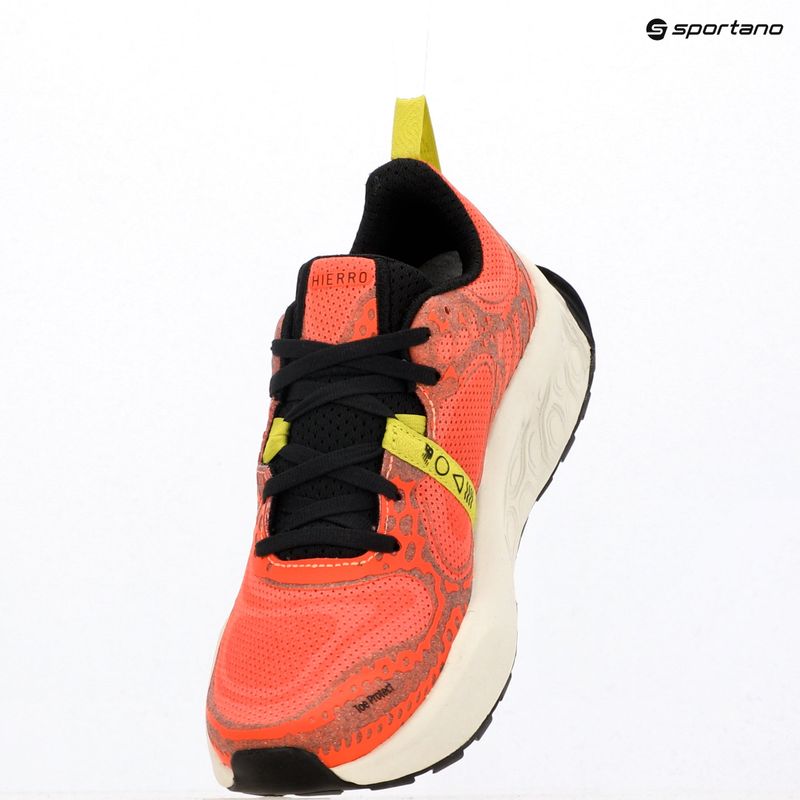 Női futócipő New Balance Fresh Foam X Hierro v8 orange/white/yellow 9