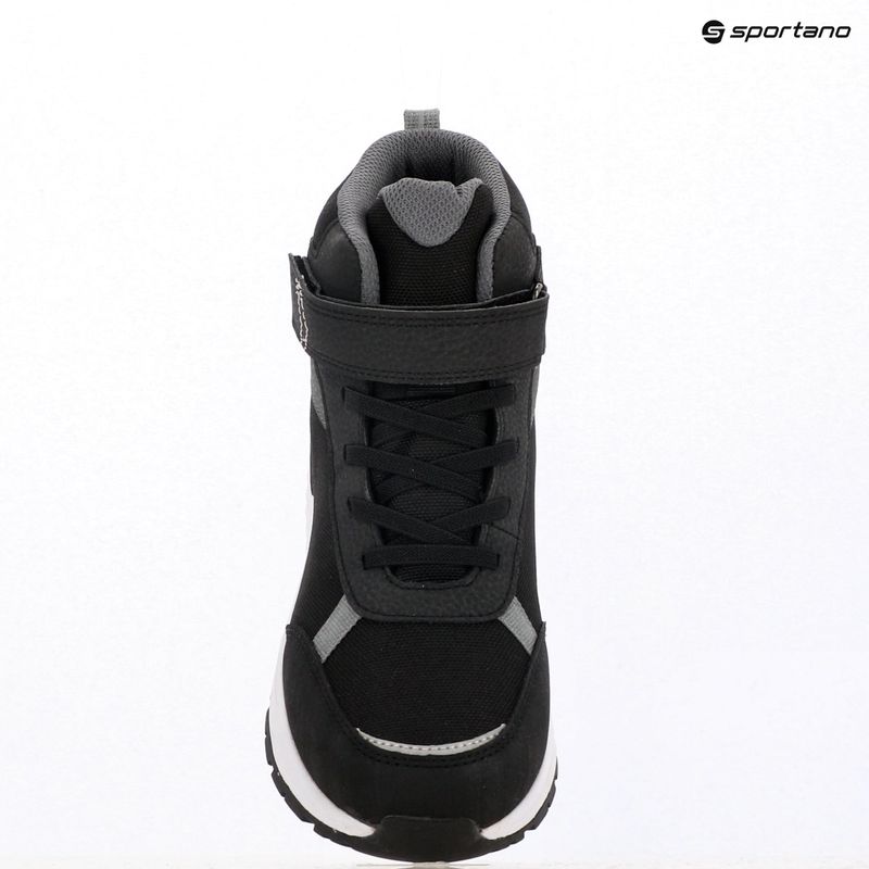 Viking Footwear Equip Warm Waterproof 1V gyermek hócsizma fekete/szürke 9