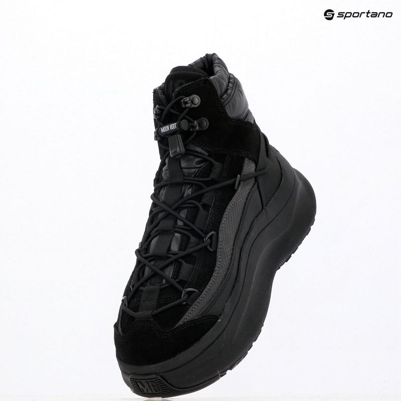 Moon Boot férfi hócsizma Moon247 Xlace Mid fekete fekete 9