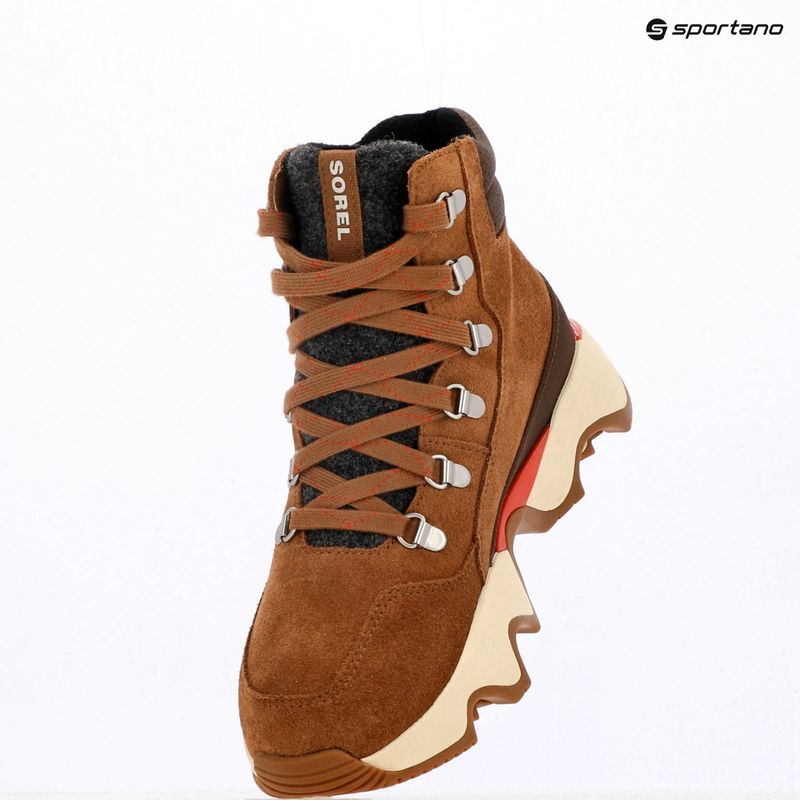 Női Sorel Kinetic Impact Conquest Plus bársony barna/tobacco csizma 20