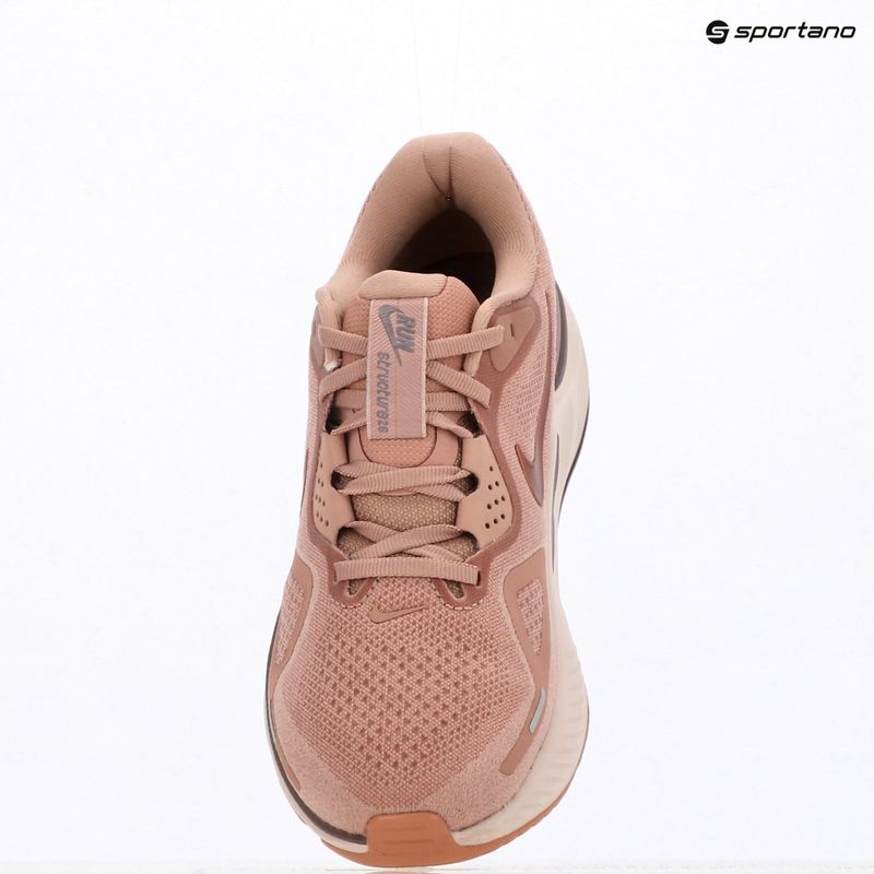 Női futócipő Nike Structure 26 particle pink/taupe grey/silt red/metal rose gold 12