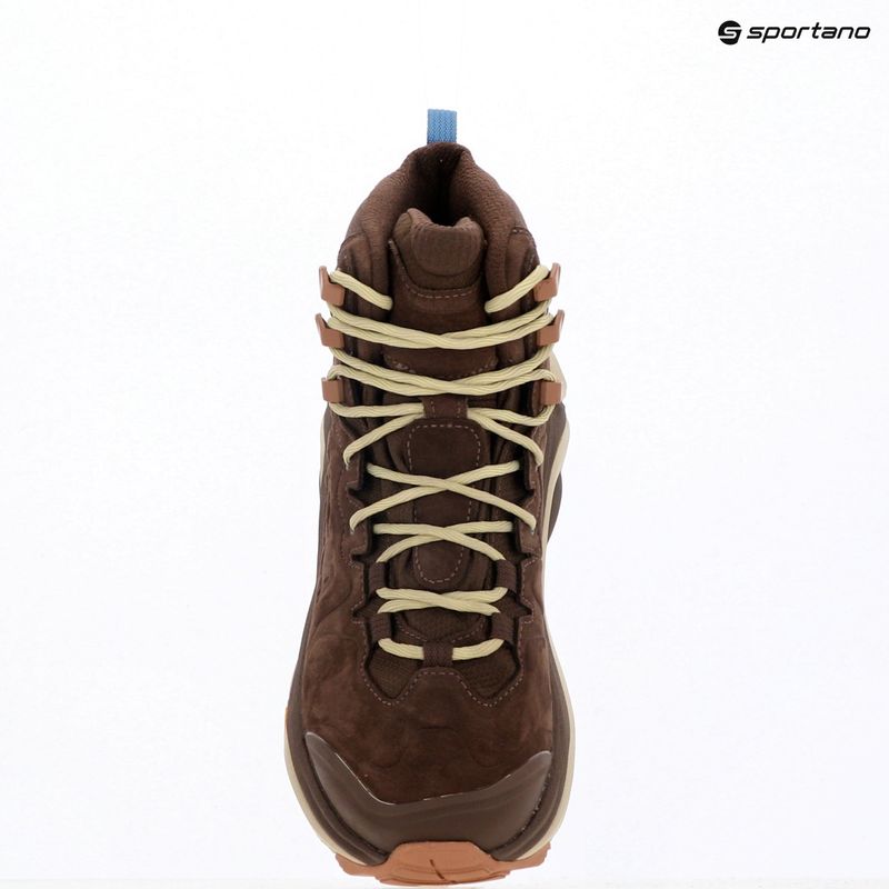 Férfi túrabakancs HOKA Kaha 3 GTX walnut/oyster mushroom 10