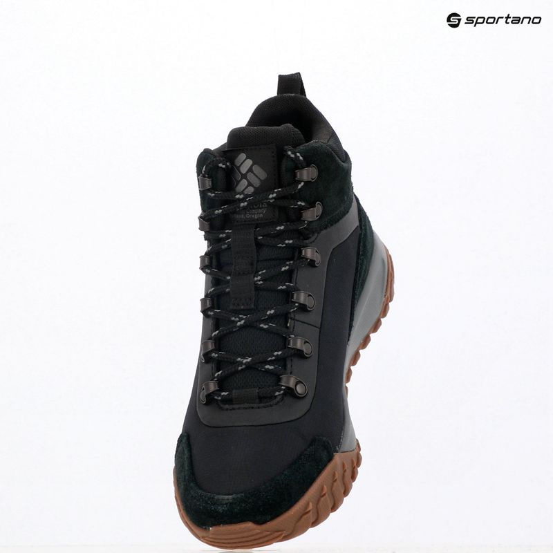 Férfi cipők Columbia Burnsider Waterproof black/city grey 15