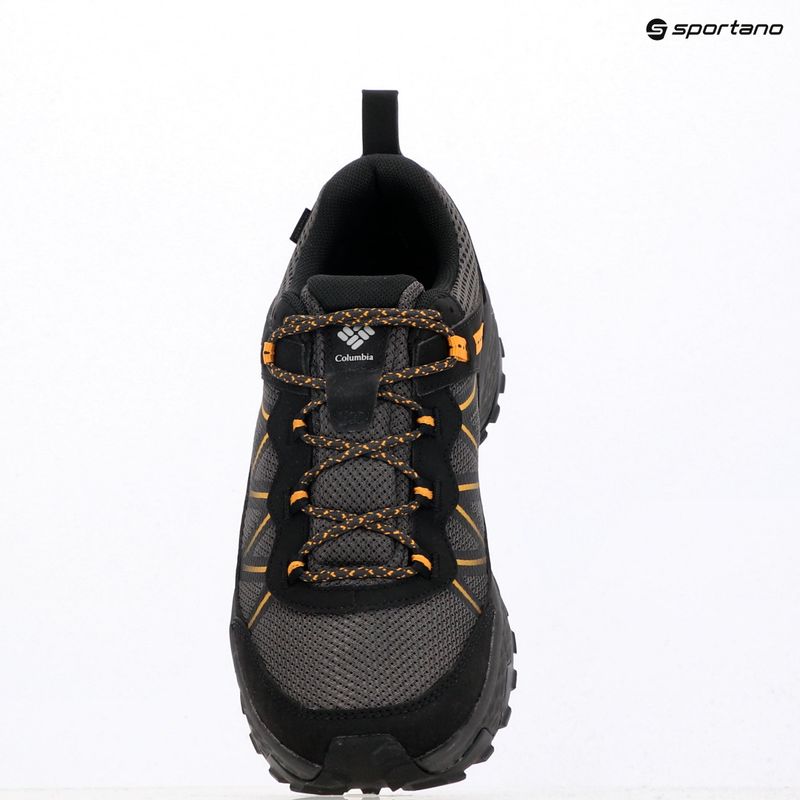 férfi túracipő Columbia Peakfreak Rush Outdry black/raw honey 23