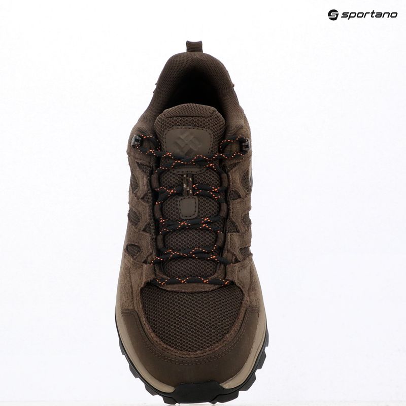 Férfi túracipő Columbia Redmond IV Low Wp cordovan/tangy orange 10