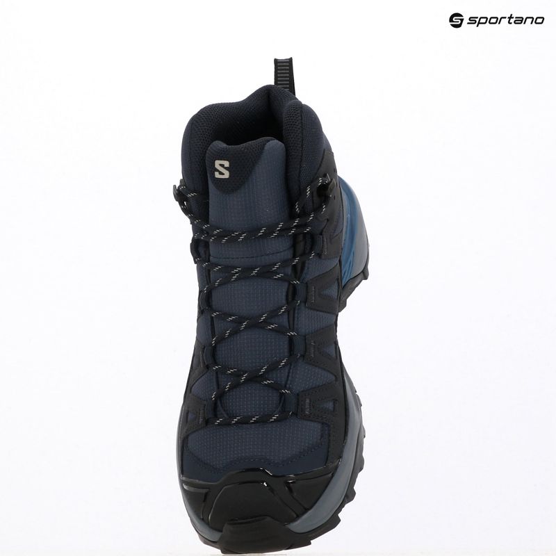 Férfi túrabakancs Salomon X Ultra 360 Mid GTX kék éjszaka / sötétkék / sötétkék 14