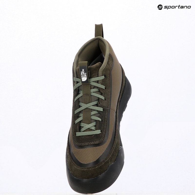The North Face Clyffe Mid Insulated Wp új taupe zöld/fa színű bakancs női 15