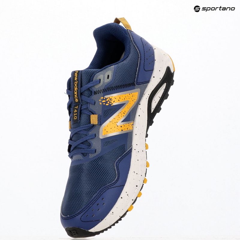Férfi New Balance 410-es futócipő V8 MT410OK8 kék osztriga 9