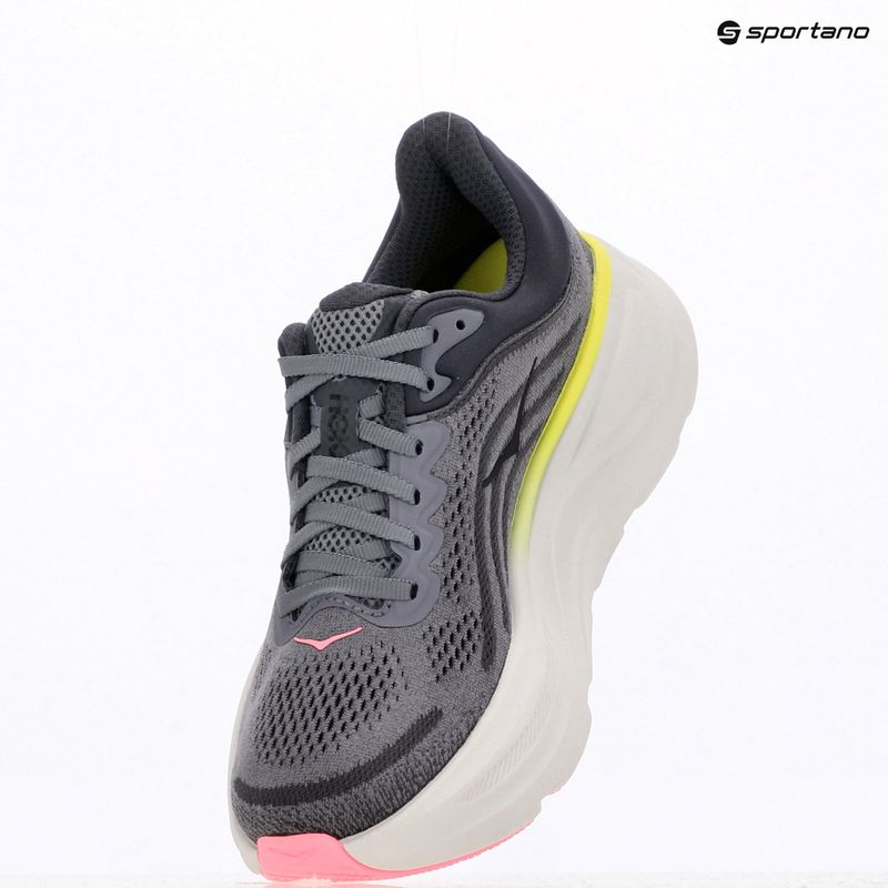 Női futócipő HOKA Bondi 9 charcoal grey/grey skies 18