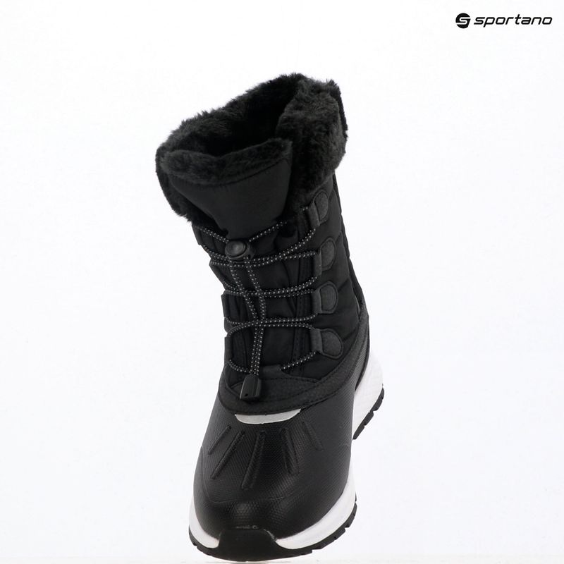 Viking Footwear Equip Warm Waterproof Zip fekete/gránit gyermek hócsizma fekete/gránit 10