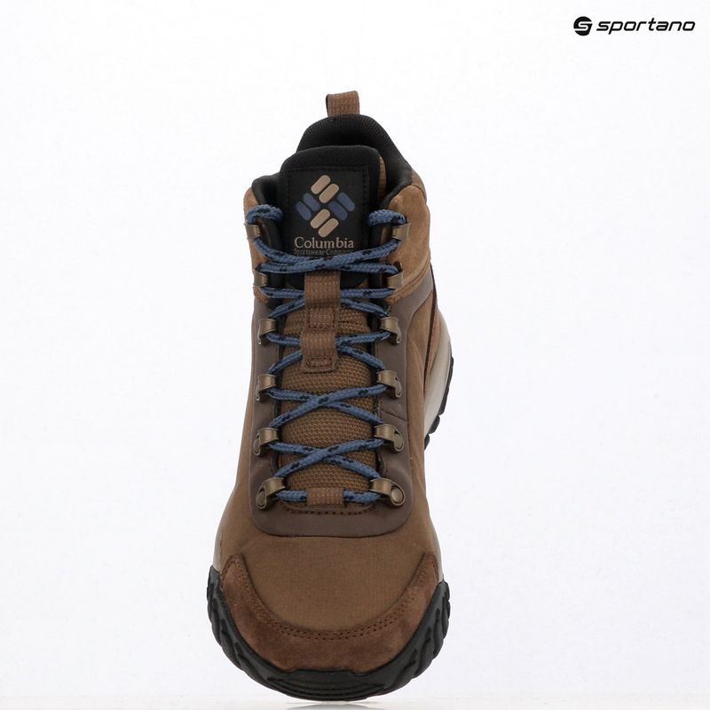 Férfi cipő Columbia Burnsider Waterproof dark brown/dark mountain 10
