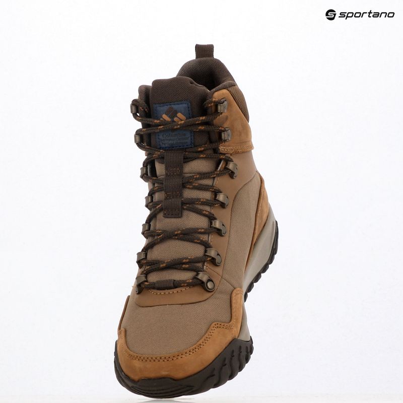 Férfi cipő Columbia Burnsider Omni-Heat Infinity dark brown/dark mountain 10