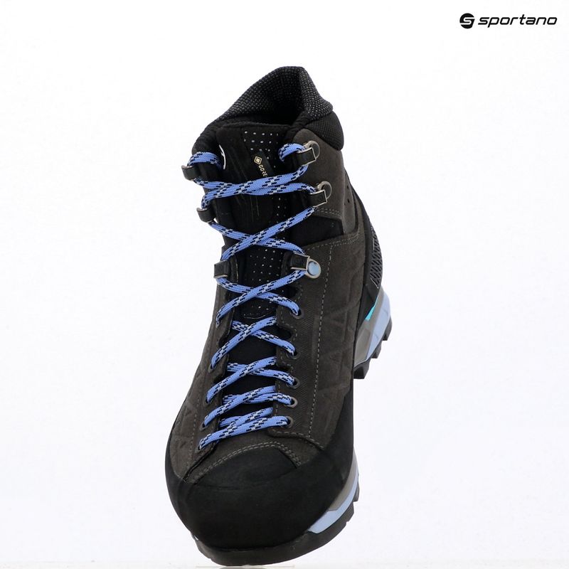 Férfi magashegyi bakancs SCARPA Zodiac Tech Gtx anthracite/lavender 9