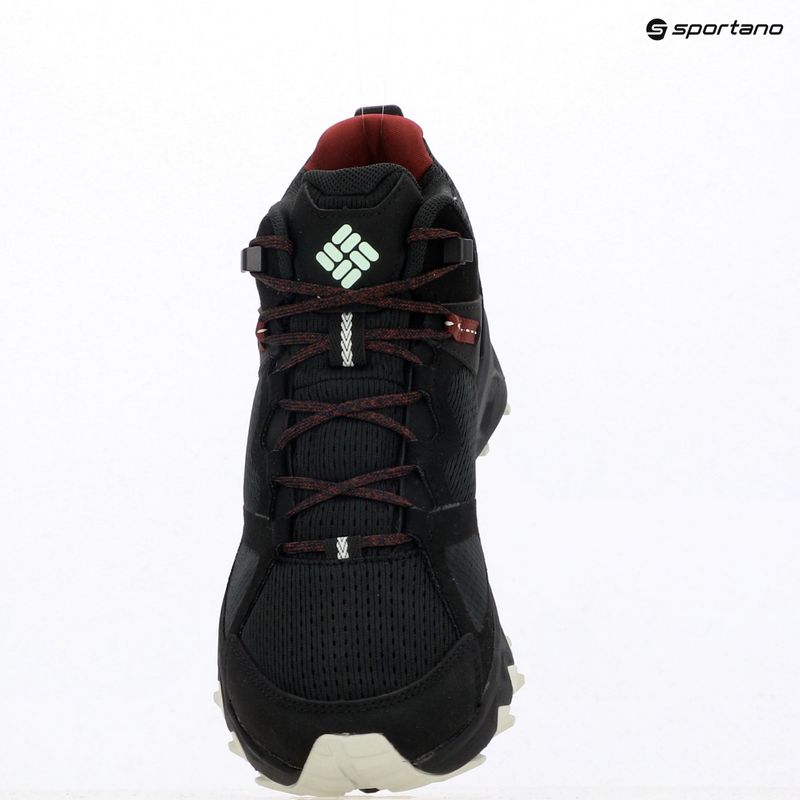 Női túrabakancs Columbia Peakfreak Hera Mid Outdry black/deep madeira 10