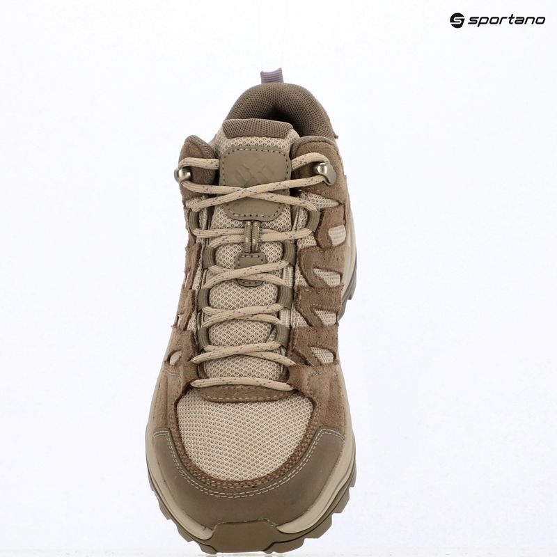 Női túracipő Columbia Redmond IV Low Wp wet sand/granite purple 10