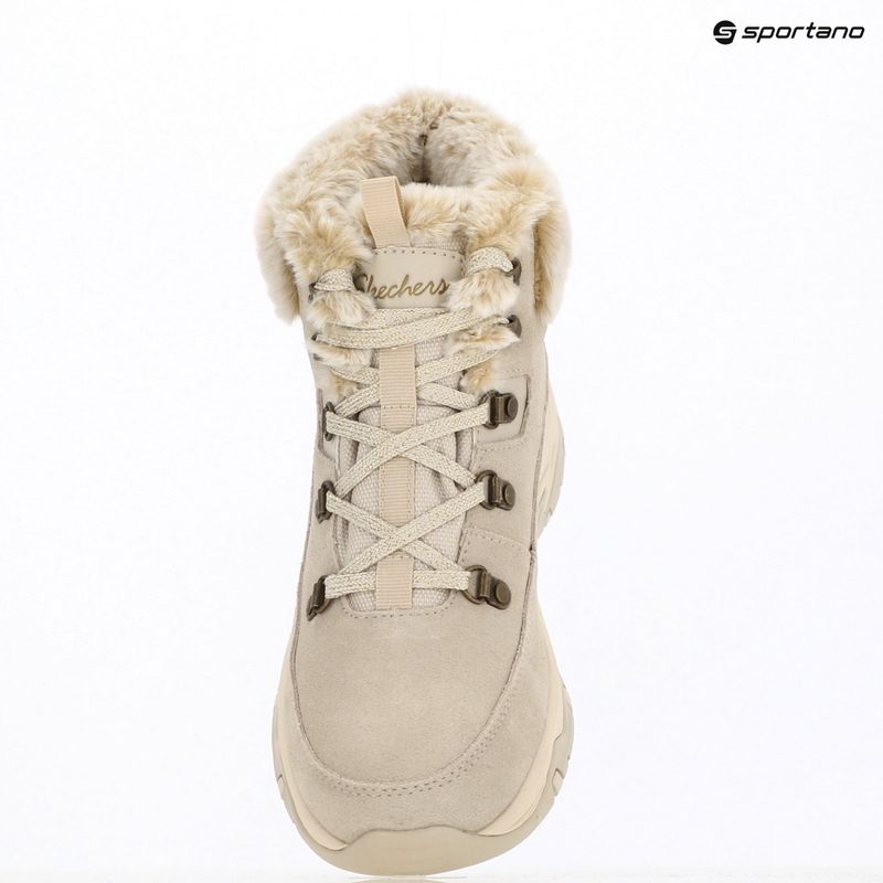 Női Skechers Trego Snow Worries természetes cipő 9