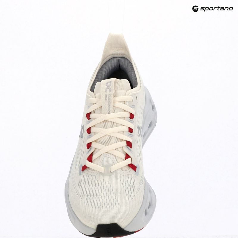 Női On Cloudsurfer Max elefántcsont/sarkvidéki futócipő 8