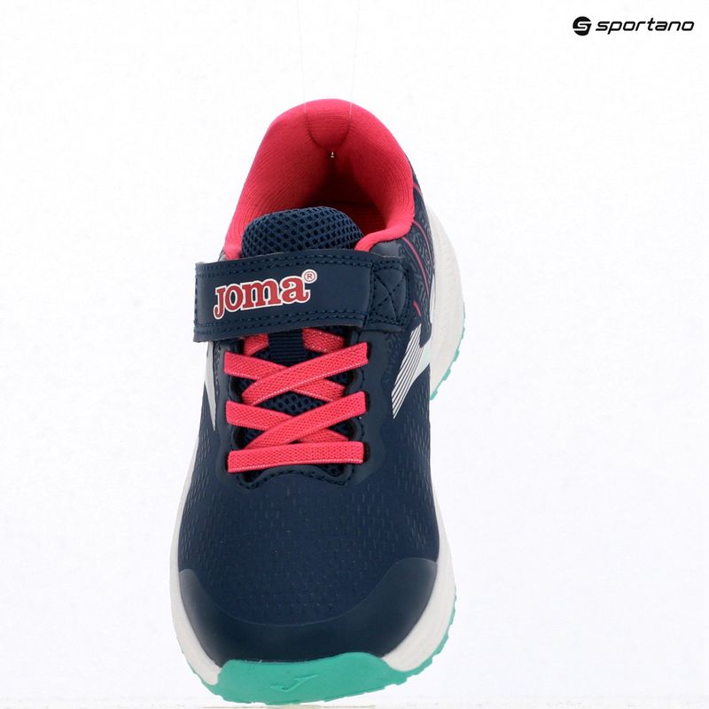 Joma Victory Jr gyermek futócipő tengerészkék / fukszia 9