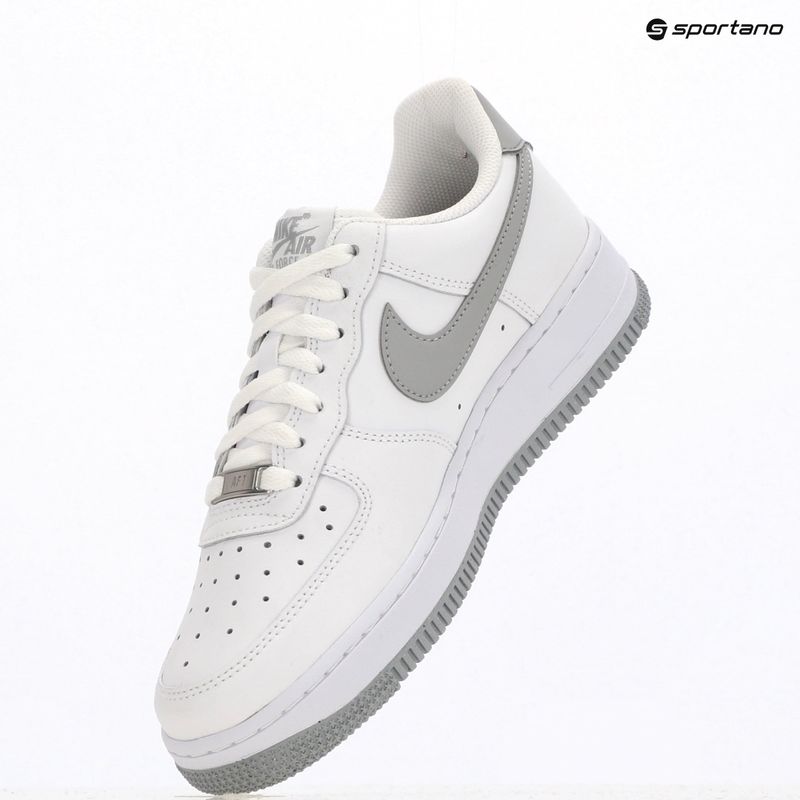 Nike Air Force 1 '07 férfi cipő white/white/light smoke grey 11
