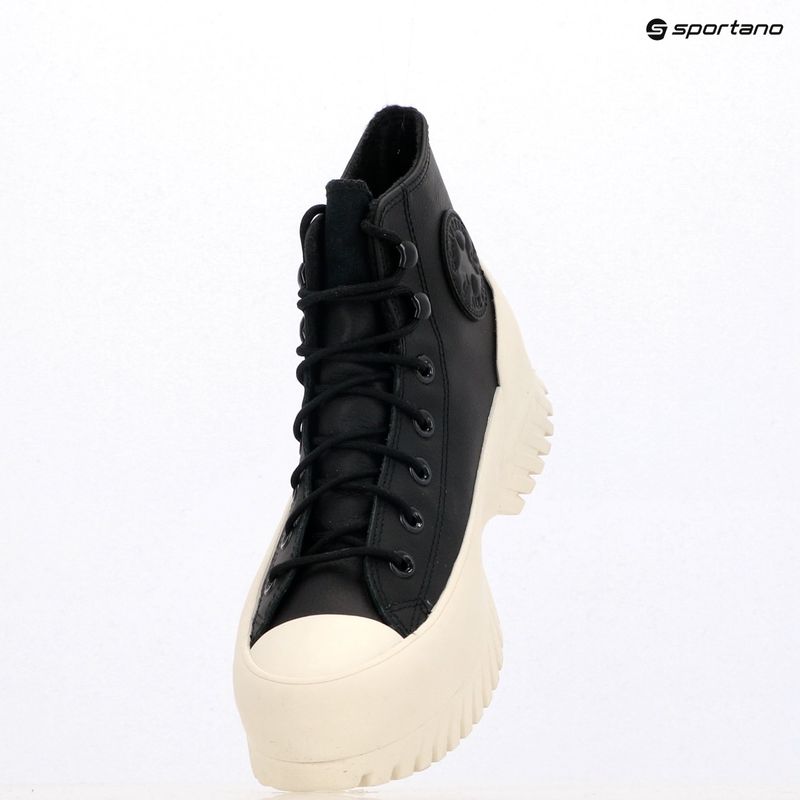 Női tornacipők Converse Chuck Taylor All Star Lugged Winter 2.0 black/bold mandarin/egret 9