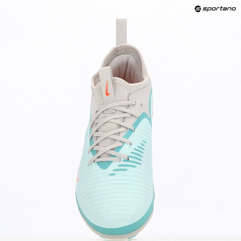 Férfi focicipő Nike United Phantom 6 Low Academy Jr FG/MG pistachio frost/hyper orange 9