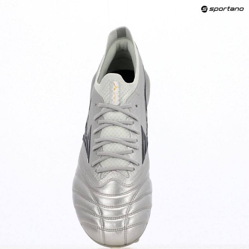 Férfi futballcipő Mizuno Morelia Neo IV β Japan Fg galaxy silver/8605c/coolgray3c 9