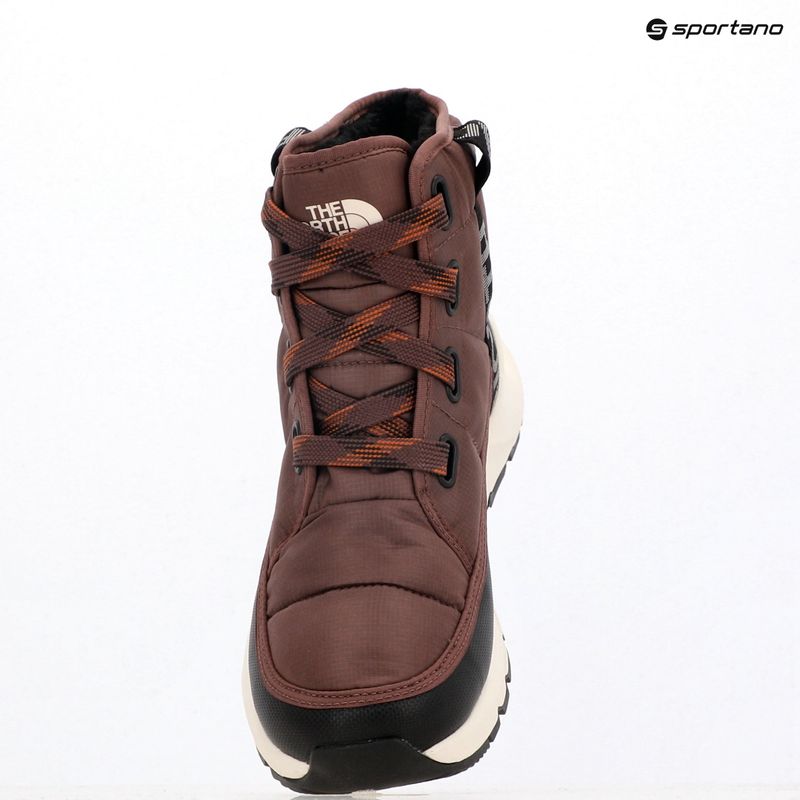 Női hócsizma The North Face Thermoball Lace Up Luxe Wp tawny quartz/burnt umber 10