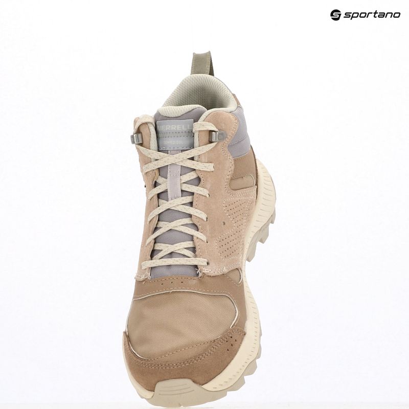 Női túracipő Merrell Tempo Sol Mid Wp hazel 9