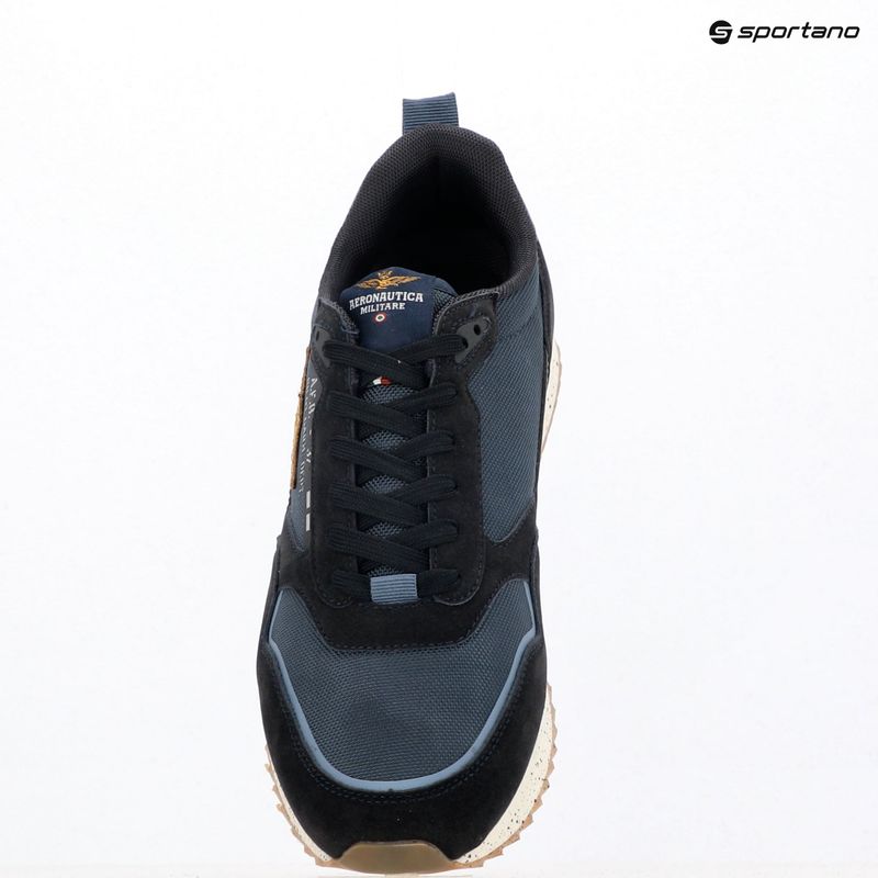 Férfi cipők Aeronautica Militare 252SC0288UCT03545 navy blue 9