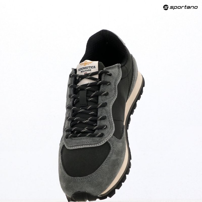 Férfi cipők Aeronautica Militare 252SC0320UPL00313 jet black 3