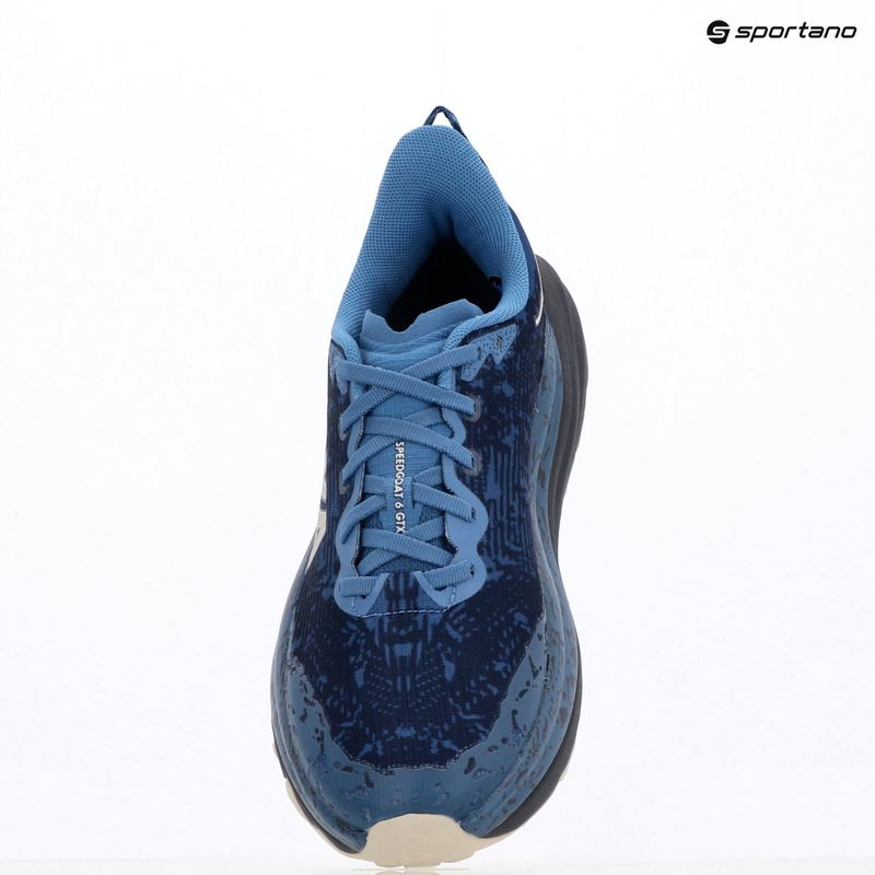 Férfi futócipő HOKA Speedgoat 6 GTX ködös éjszaka/szénszürke 17