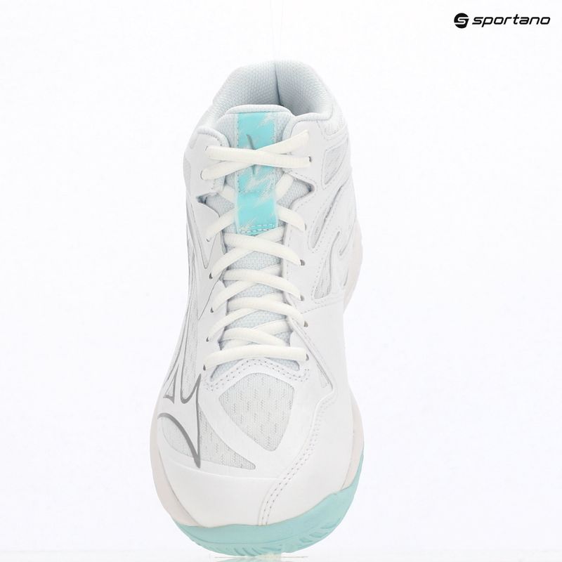 Női röplabdacipő Mizuno Thunder Blade Z Mid white/blue tint 15