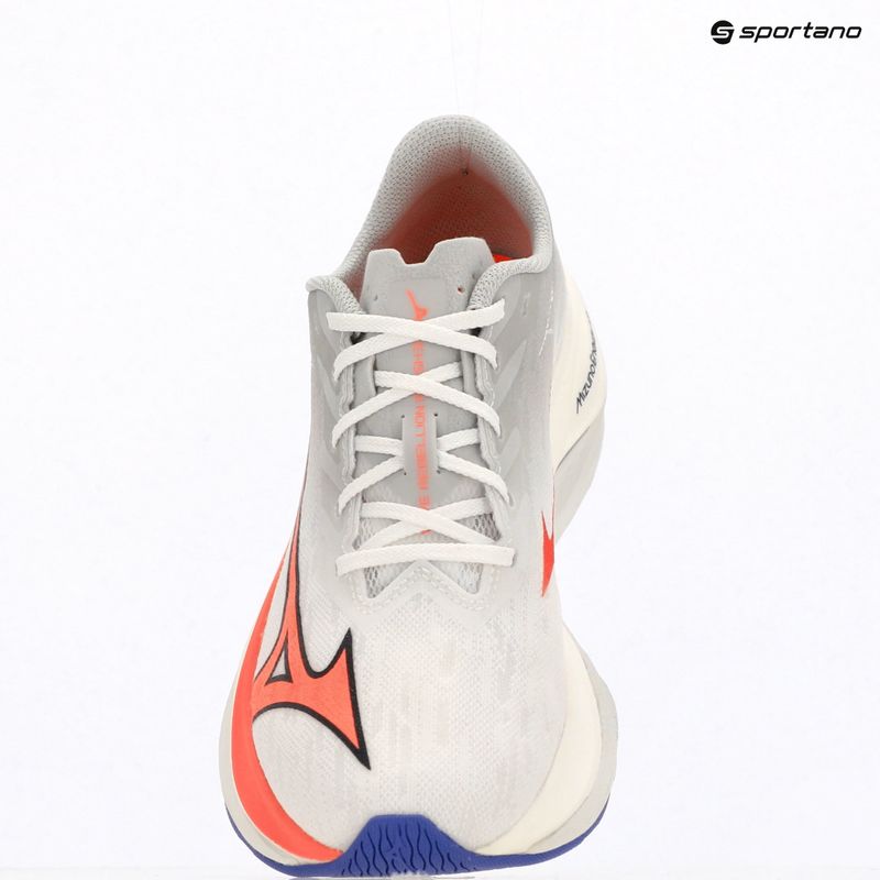 Női futócipő Mizuno Wave Rebellion Flash 3 white/striking coral/iris bloom 19