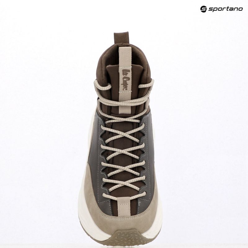 Lee Cooper női csizma LCJ-25-47-3989L barna/szürke 9