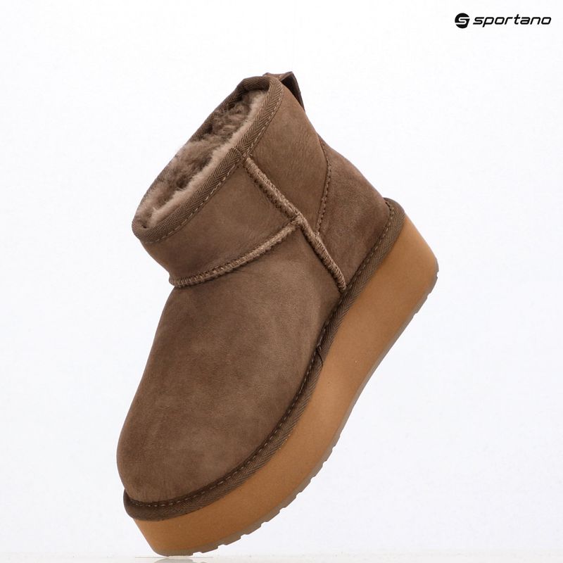 Női hócsizma EMU Australia Stinger Micro Flatform 2.0 mushroom 9
