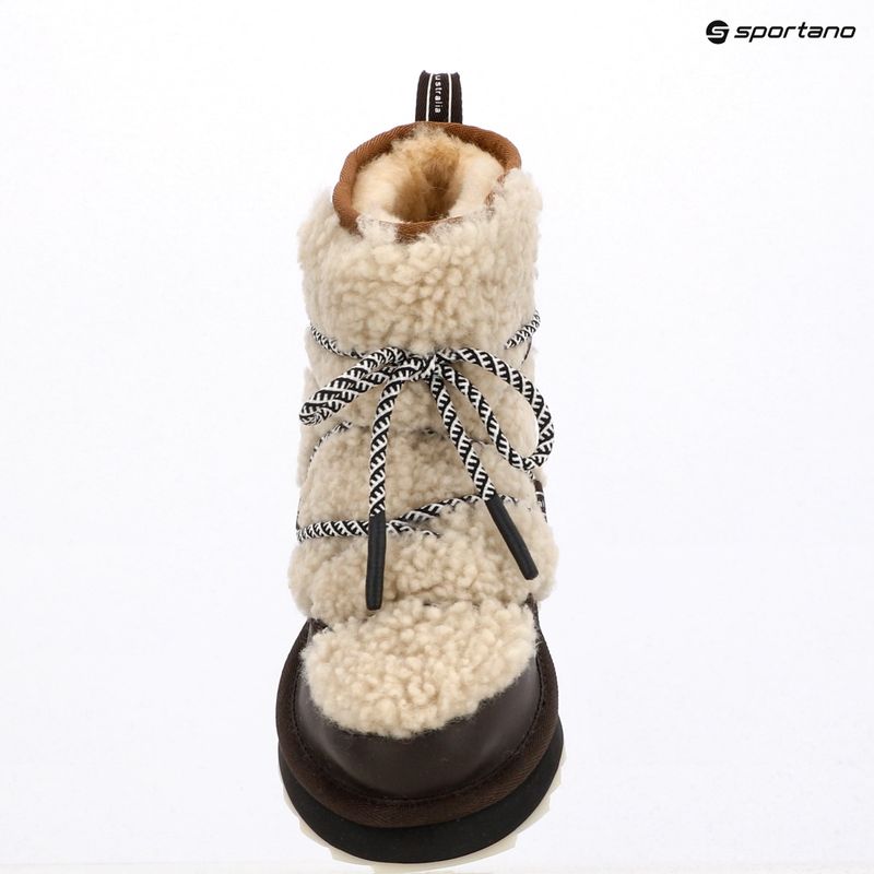 EMU Australia Blurred Teddy gesztenye női hó csizma 9