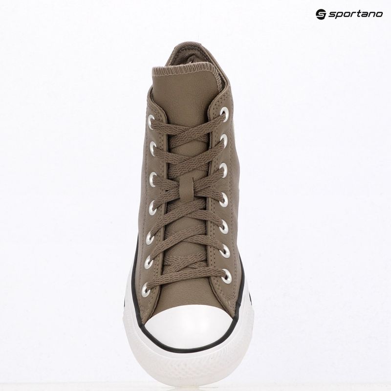 Tornacipő Converse Chuck Taylor All Star műbőr magas szárú classic taupe/dark matter 9