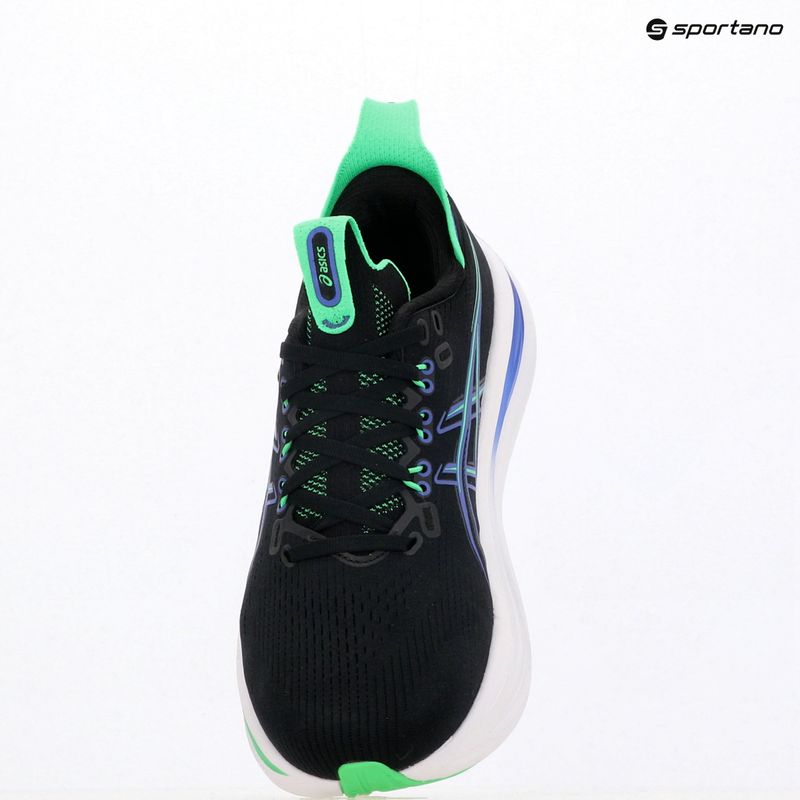 Férfi futócipő ASICS Gel-Nimbus 28 black/cobalt burst 9