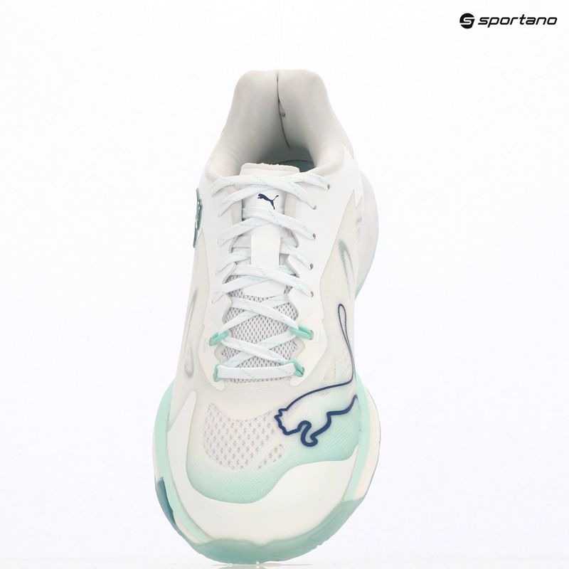 Női kézilabda cipő PUMA Vantage Nitro Game On Puma White/Baltic Blue/Fresh Water 16