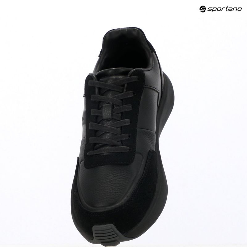 Férfi cipők Calvin Klein HM0HM02033 City Runner Laceup Tape Leather triple black 9