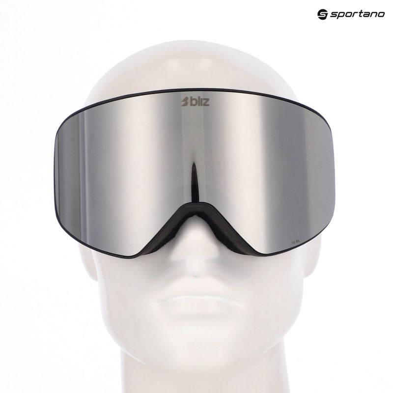 Síszemüveg Bliz Flow matte black/smoke/silver mirror 11