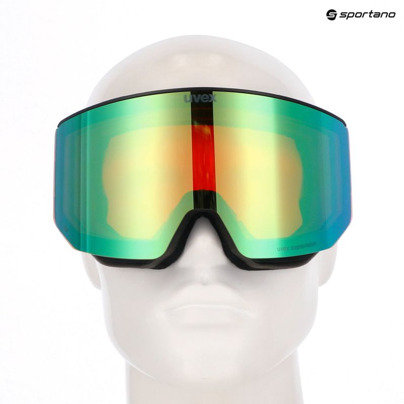 Sí szemüveg Uvex Lace Attract FM matt black/mirror opal 13