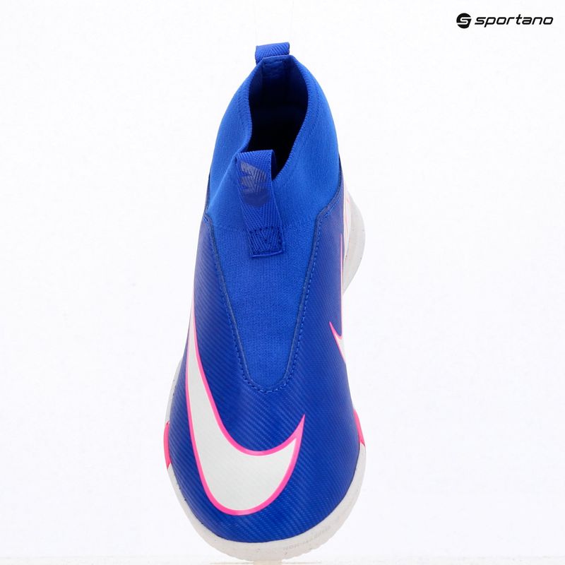 Gyerek focicipő Nike Mercurial Superfly 10 Academy IC racer blue/white 11