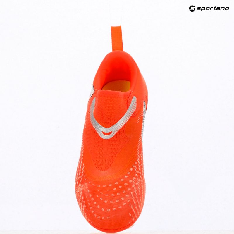 Gyerek focicipő PUMA Future 9 Match LL FG/AG Jr glowing red/puma white/puma black/puma silver 9